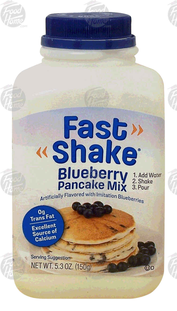 Fast Shake  blueberry pancake mix, just add water Full-Size Picture